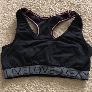 Aero sports bra